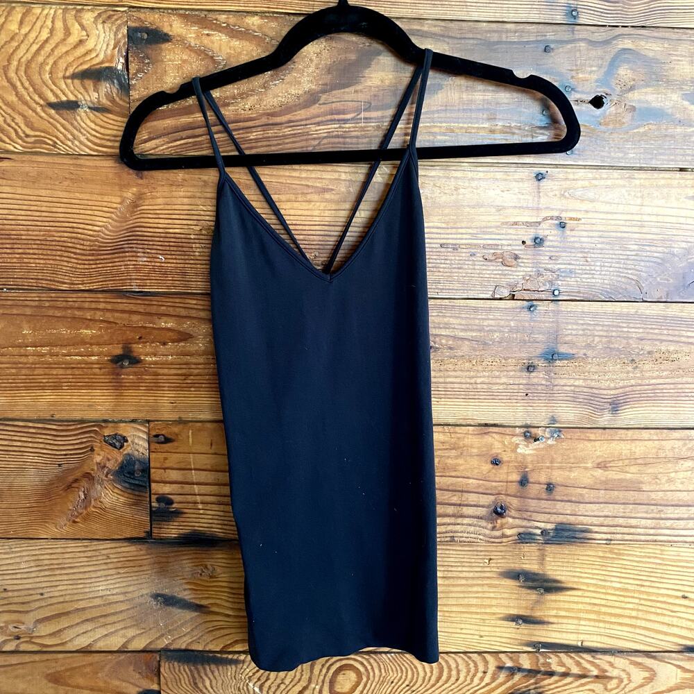 Victoria's Secret VSX Black Compression Cami Top - Small